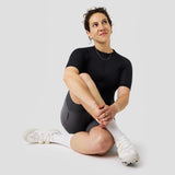 Women's Micro Grid Jersey - Black