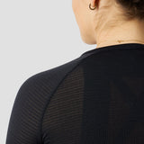 Women's Micro Grid Jersey - Black