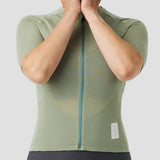 Women's Micro Grid Jersey - Sea Foam