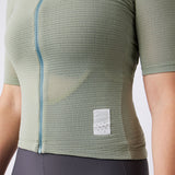 Women's Micro Grid Jersey - Sea Foam