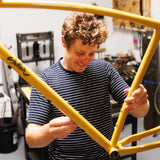 Men's Merino Riding Shirt - Indigo Line