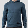 Men's Grid Thermal Hooded Pullover - Zephyr