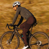 Men's Merino Grid Thermal Jersey - Charcoal