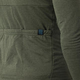 Men's Long Sleeve Micro Grid Jersey - Olive