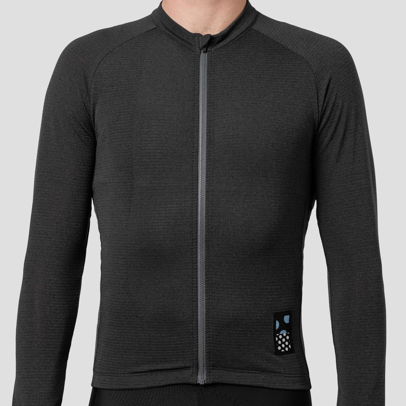 Long Sleeve Micro Grid Jersey