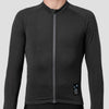 Men's Long Sleeve Micro Grid Jersey - Charcoal