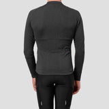 Men's Long Sleeve Micro Grid Jersey - Charcoal