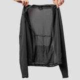 Men's Long Sleeve Micro Grid Jersey - Charcoal