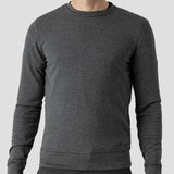 Men's Merino Gravel Sweater - Charcoal
