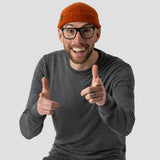 Men's Merino Gravel Sweater - Charcoal
