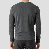Men's Merino Gravel Sweater - Charcoal