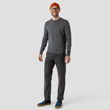 Men's Merino Gravel Sweater - Charcoal
