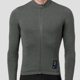 Men's Merino Grid Thermal Jersey - Olive