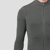 Men's Merino Grid Thermal Jersey - Olive