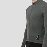 Men's Merino Grid Thermal Jersey - Olive