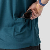 Men's Merino Riding Shirt - Emerald