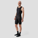 Men's Thermal Cargo Bib Short - Black