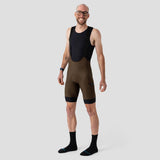 Men's Thermal Cargo Bib Short - Espresso