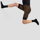 Men's Thermal Cargo Bib Short - Espresso