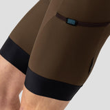 Men's Thermal Cargo Bib Short - Espresso