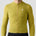 Men's Merino Grid Thermal Jersey in Avocado, long sleeve merino wool cycling jersey