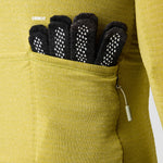 Men's Merino Grid Thermal Jersey in Avocado, thermal cycling jersey made in the USA
