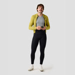 Men's Merino Grid Thermal Jersey in Avocado, long sleeve thermal jersey by Ornot
