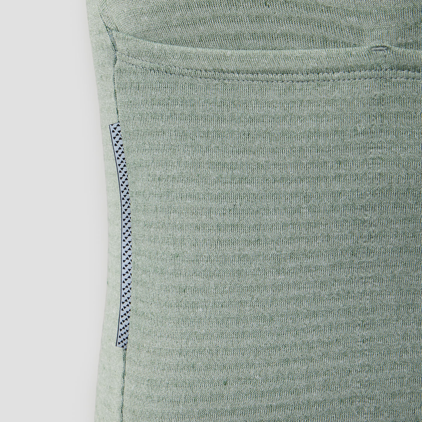 Men's Merino Grid Thermal Jersey in Sage, winter road and gravel cycling jersey
