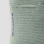 Men's Merino Grid Thermal Jersey in Sage, winter road and gravel cycling jersey