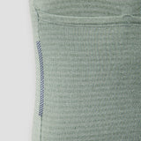 Men's Merino Grid Thermal Jersey in Sage, winter road and gravel cycling jersey