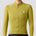 Women's Merino Grid Thermal Jersey in Avocado, long sleeve merino wool cycling jersey