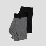 Men's Merino Boxer Briefs 2024 - Charcoal (Limited Sizes)