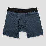 Men's Merino Boxer Briefs - Stone Blue