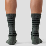 Merino Line Sock - Olive