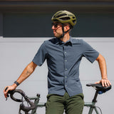 Men's Mission Shirt - Stone Blue