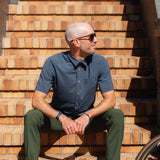 Men's Mission Shirt - Stone Blue