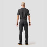 Men's Merino Riding Shirt - Black Stripe