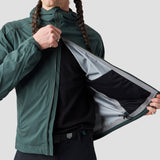 Men's Fog Eater Hooded Rain Jacket - Stone Green