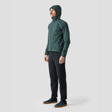 Men's Fog Eater Hooded Rain Jacket - Stone Green