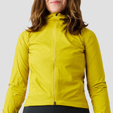Women's Fog Eater Hooded Rain Jacket - Citron