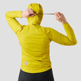 Women's Fog Eater Hooded Rain Jacket - Citron