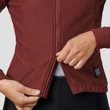 Women's Super Thermal Merino Jersey - Burgundy
