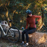 Women's Super Thermal Merino Jersey - Burgundy