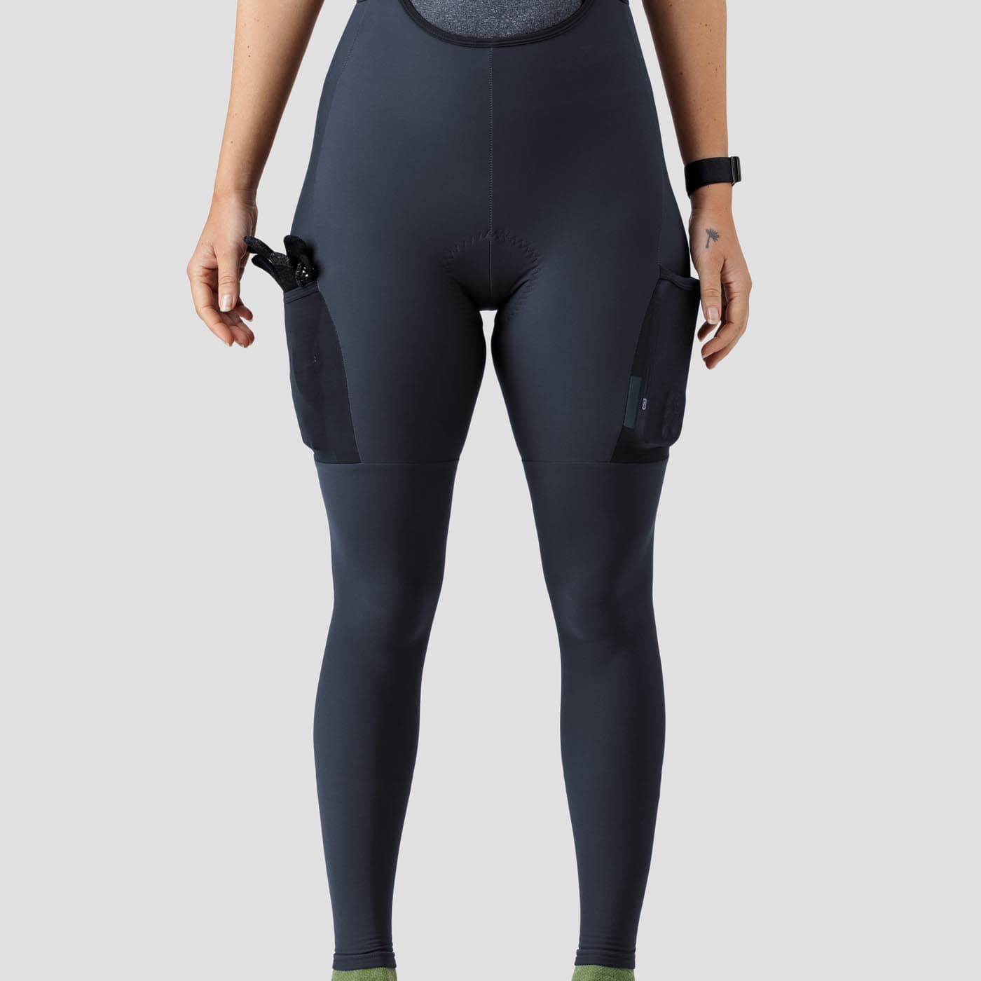 2024 Thermal Droptail Cargo Bib Tight Midnight