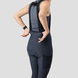 2024 Women's Thermal Droptail Cargo Bib Tight - Midnight Blue