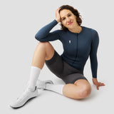 Women's LS House Jersey - Stone Blue