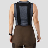 2024 Women's Thermal Droptail Cargo Bib Tight - Espresso