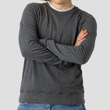 Women's Merino Gravel Sweater - Charcoal