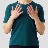 Women's Merino Riding Shirt - Emerald