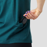 Women's Merino Riding Shirt - Emerald